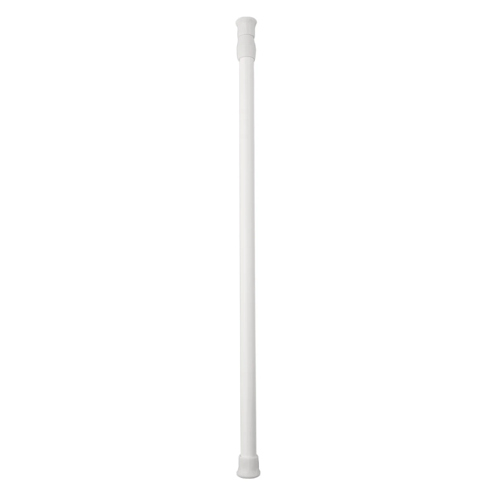 Spring Loaded Telescopic Curtain Rod Extendable Tension Pole for Bathroom Kitchen Wardrobe Cupboard Easy to Use