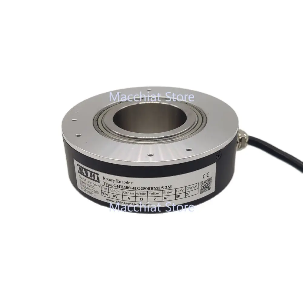 

Энкодер лифта 30, 40, 45, 50 мм, отверстие с полым валом, инкрементальный оптический энкодер-GHH100 применяется к трактору