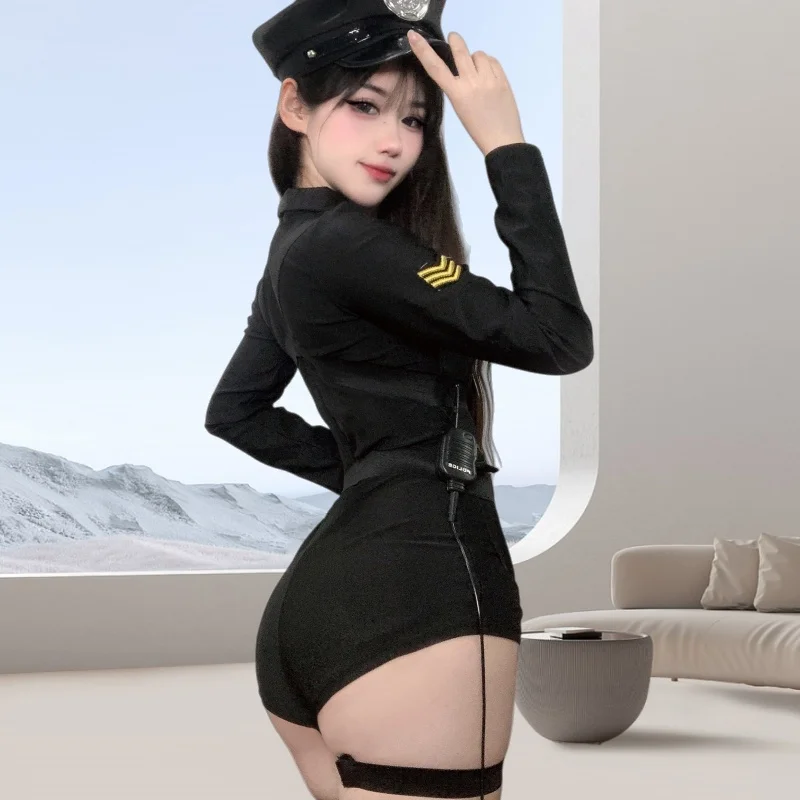 ملابس داخلية مثيرة ملابس داخلية مثيرة يمزح الملابس الداخلية موحدة إغراء دعوى SM هدايا عيد ميلاد مقاس واحد الورك المعانقة ارتداءها Bodycon #4