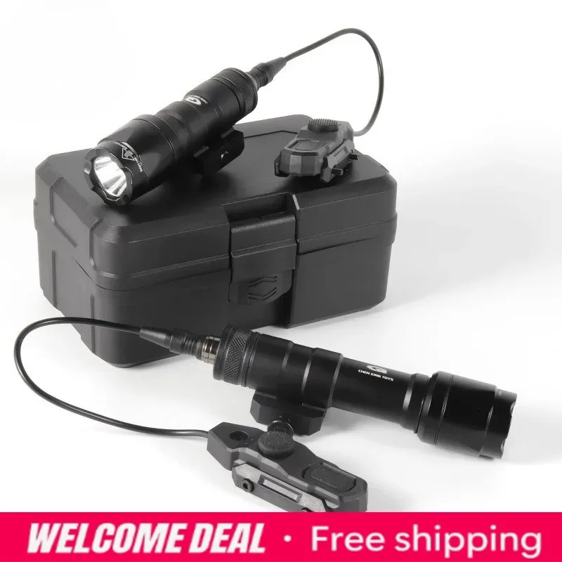 Practical Sturdy M60 Laser Strobe Flashlight High Bright Daily Play Use M300A Torch Accessories