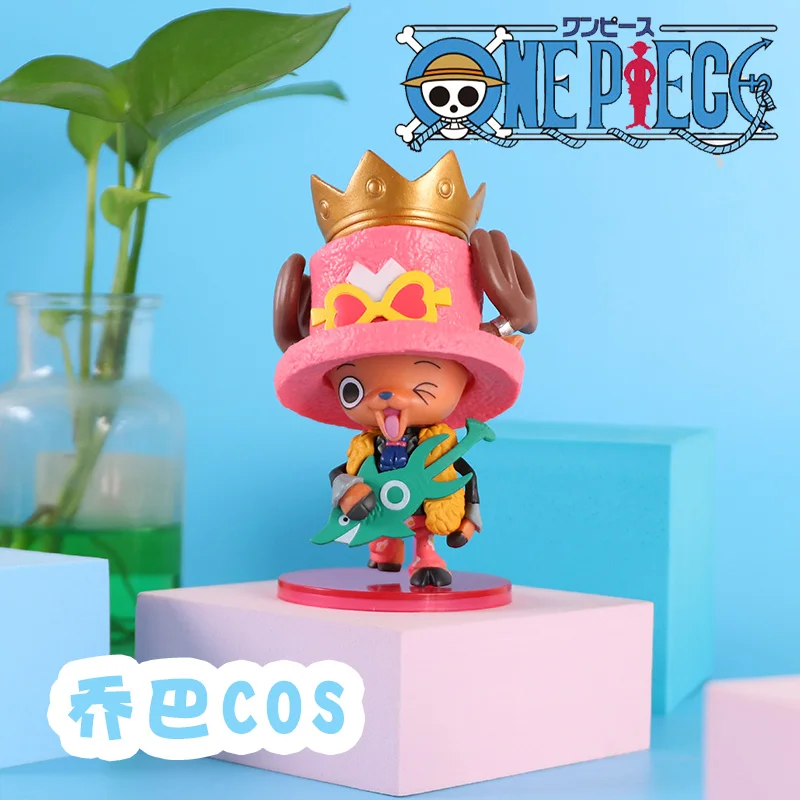 12Style Anime One Piece Tony Tony Chopper Cos Rufy Saber Figura Zoro Modello Buggy Giocattolo Sabo Regalo Action Figure Raccogliere Regali