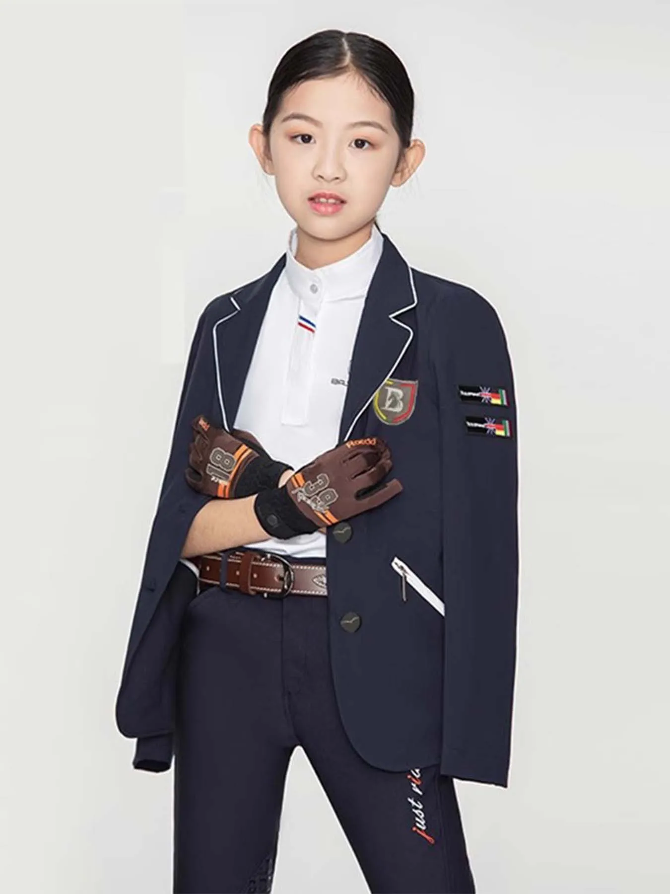 승마 상의, 어린이 승마 재킷, 퍼포먼스 슈트, 장애물 승마복, 대회복, 기사복, 승마복