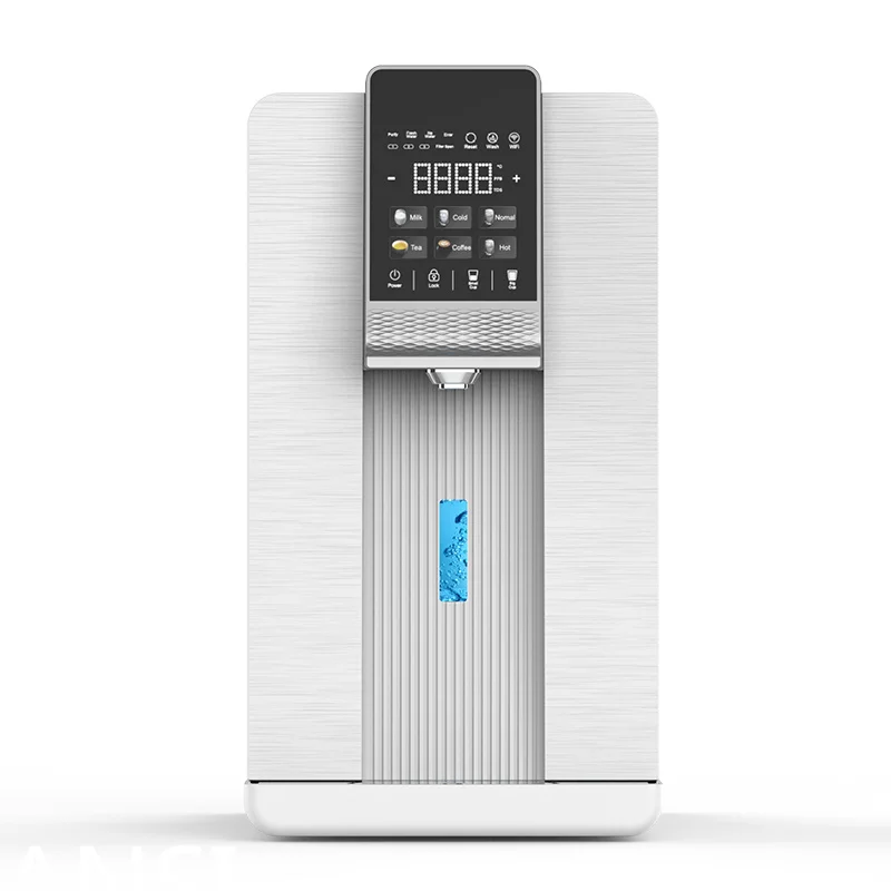 Factory Supply 3 in 1 Water Dispenser Pipeline and tank Water Purifier with Uv Filter System and Ice Maker