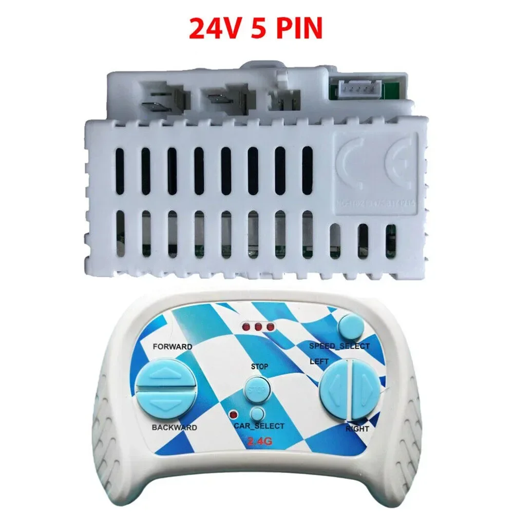 Receptor de Controle Remoto de Carro Elétrico Infantil Veículo Off-road Suv Passeio 2.4g em Peças de Brinquedo 24v 5pin