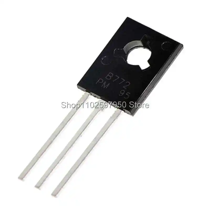 10pcs/lot B772 772 2SB772 NPN medium power transistor TO-126