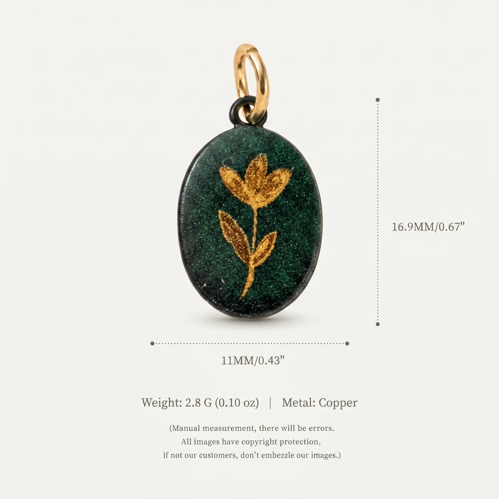 Neue minimalistische und trendige Blumen-, Kleeblatt-, Sonnen- und Katzen-DIY-Anhänger-Charms für die Schmuckherstellung – Detail 6