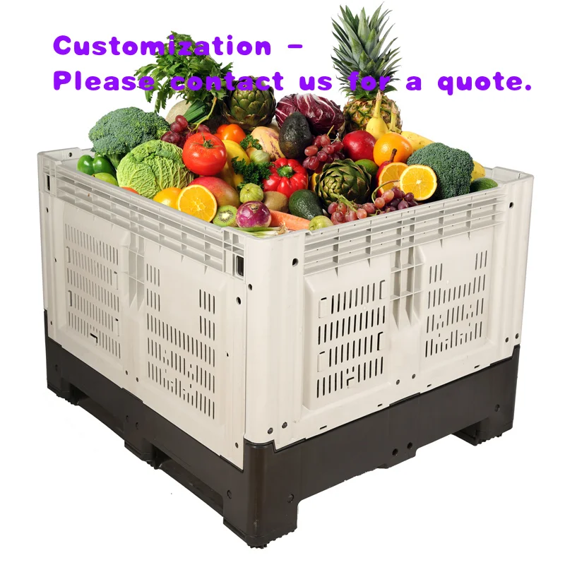 

custom.Heavy Duty Collapsible Pallet Box Plastic Pallet Box