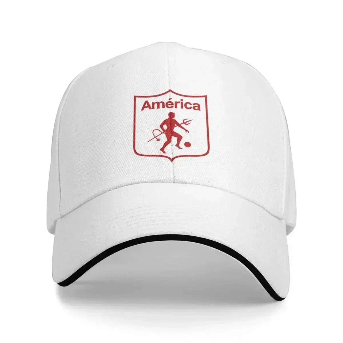 America de Cali Los Diablos Rojos Los Escarlatas Baseball Cap Male hard hat Hats For Women Men'S