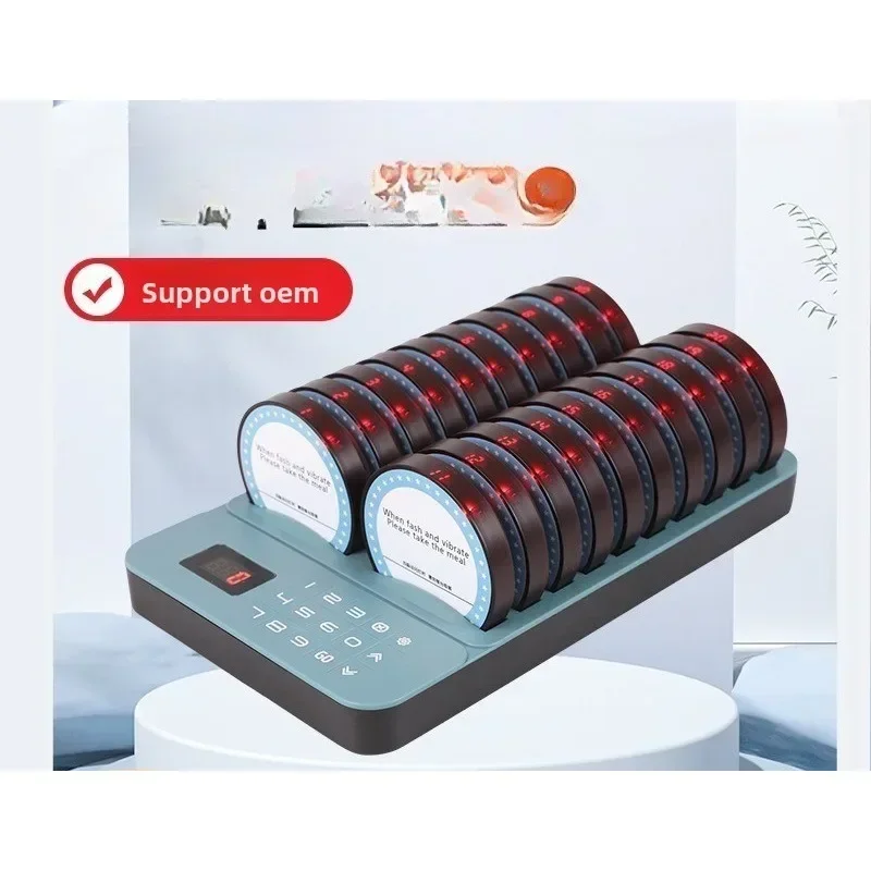 Wireless food pickup device Malatang catering caller, restaurant cafeteria call vibration caller