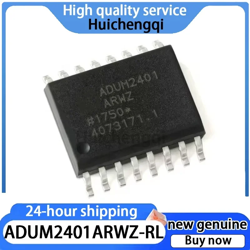 1PCS ADUM2401ARWZ-RL Package SOIC-16 Four Channel Digital Isolator