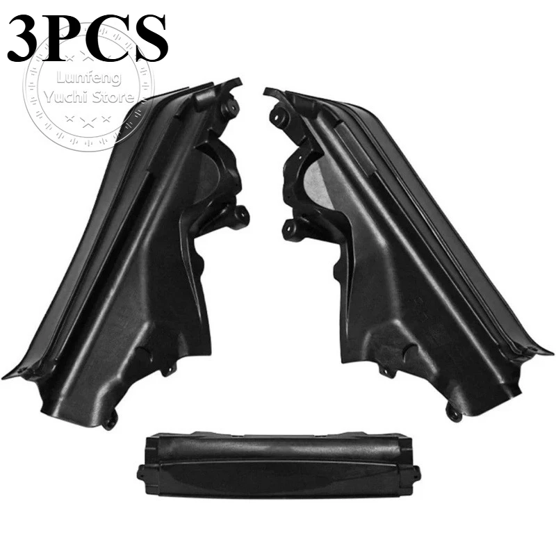 P/N: 51717169419 51717169420 51717169421 3-Piece Set of Upper Engine Compartment Partition Assembly for BMW X5 X6 (E70 E71 E72)