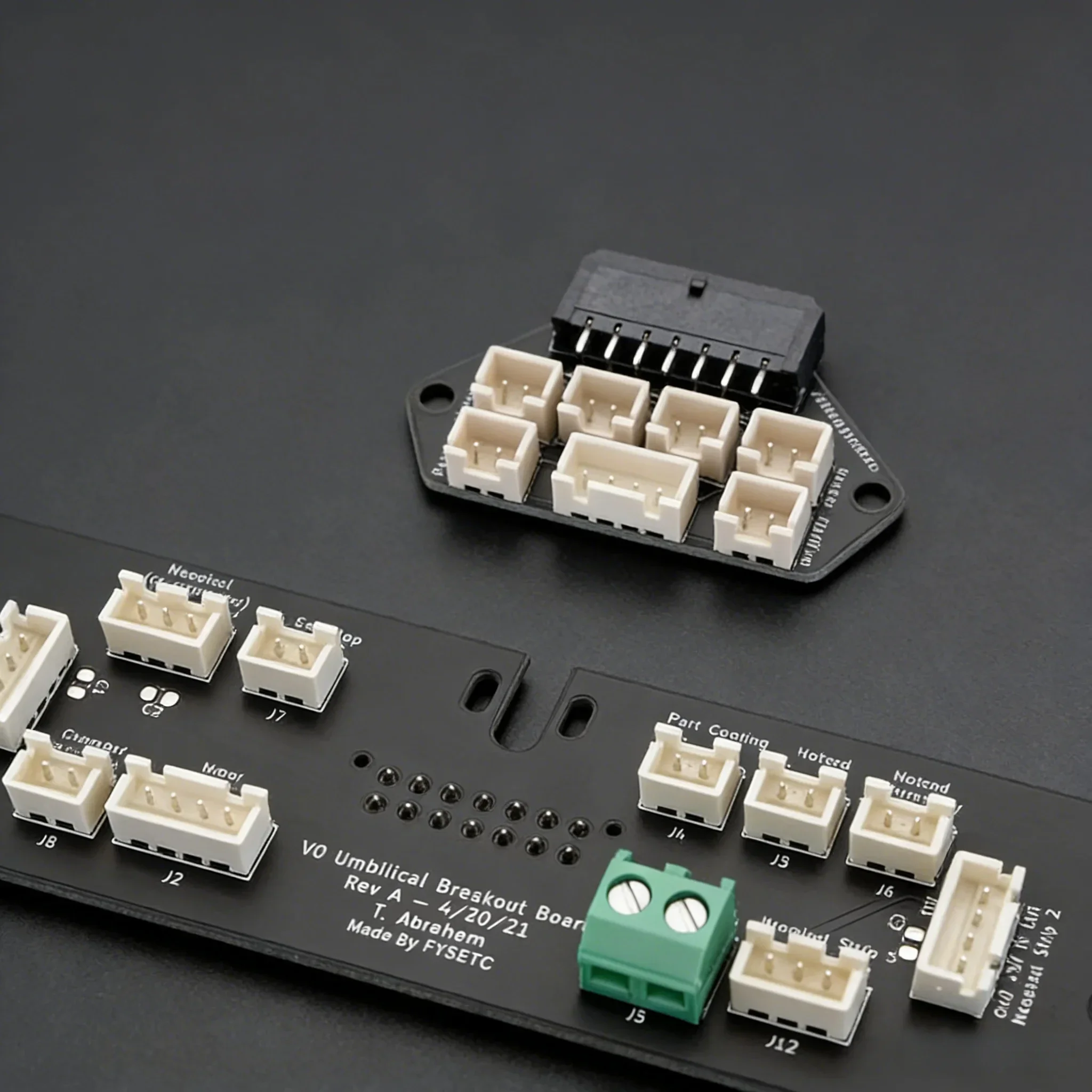 

Hot End Adapter Board with Cable for Voron 0.1/0.2, Upgraded Chamber Temp Monitoring, Reserved RGB Port 3D Printer Accessories