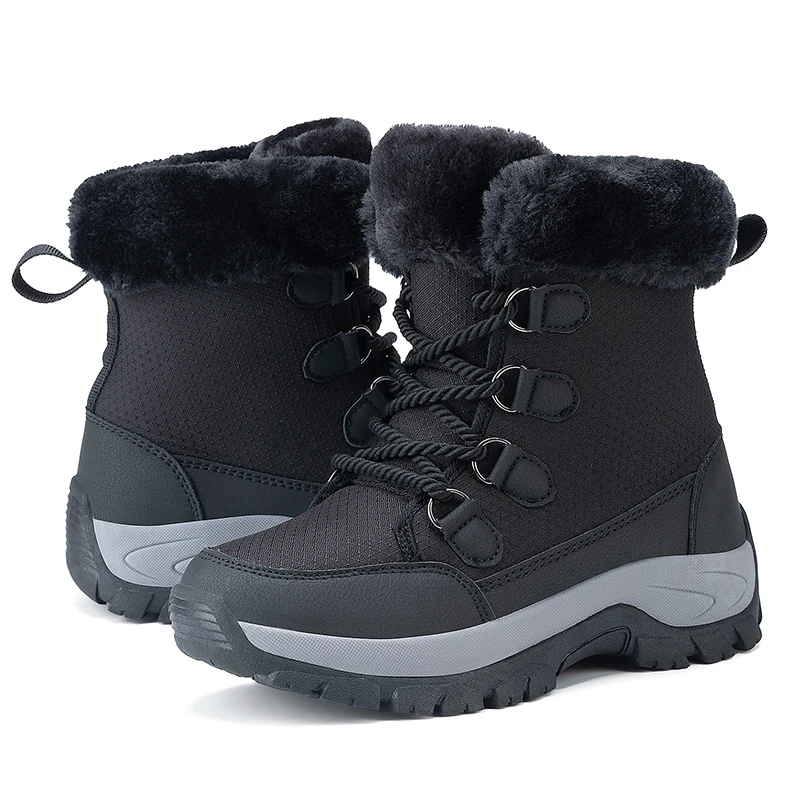 Winter High Quality Keep Warm Mid-Calf Waterproof Snow Boots Hiking Boots Women's Boots Women Comfortable Ladies Thigh High