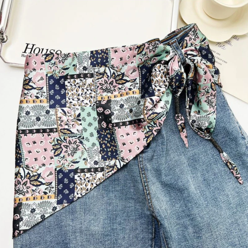 1 Buah [Sabuk Syal Wanita] Sabuk Syal Wanita - Tali Panjang Penyangga Pinggang untuk Jeans, Gaun, Celana - Aksen Sabuk yang Elegan