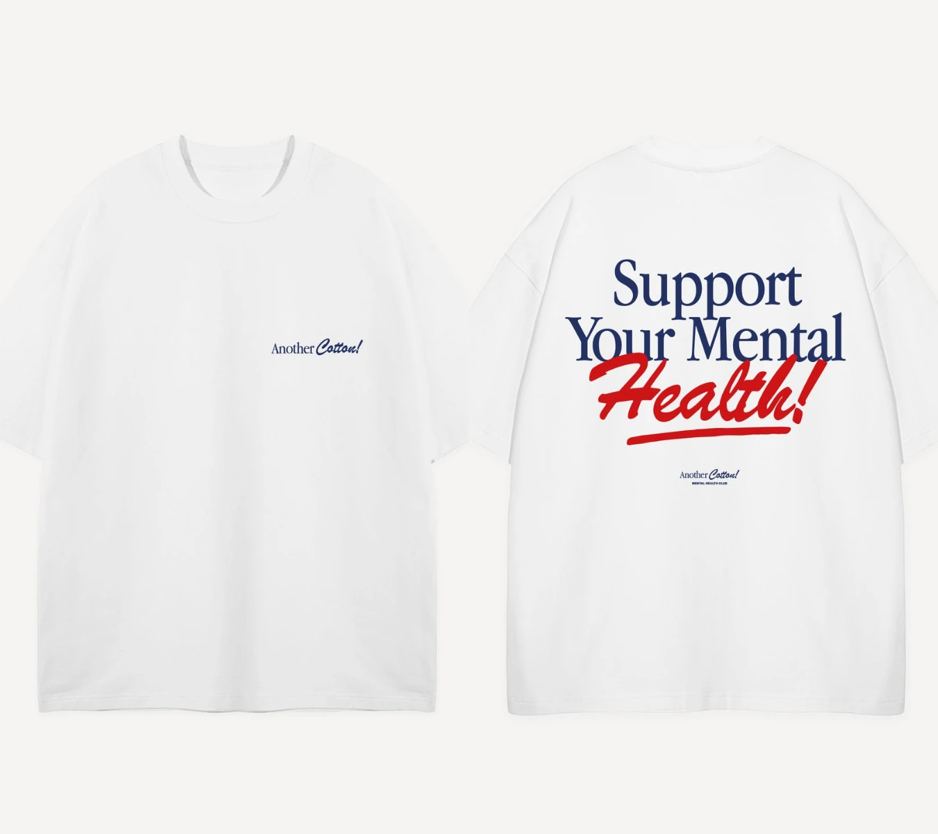 Health and Sport Club Oversized T-Shirt  Another Cotton Lab Men Women Oversize Heavy Cotton Short Sleeves Male Female Clothing