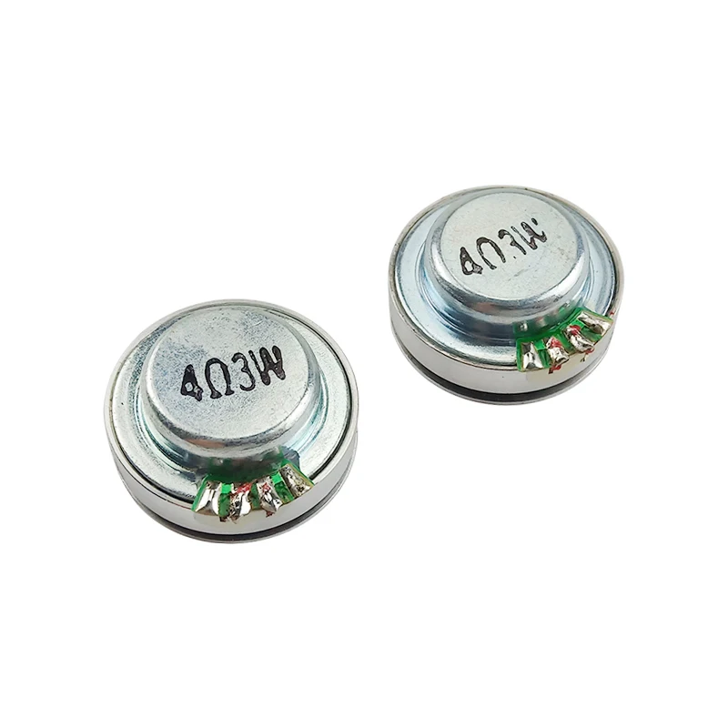 GHXAMP 26MM Resonant Speaker Vibrating Horn NdFeB Magnet Speaker 4ohm 3W for Guitar Genie Use mini speaker 140Hz~20kHz 2PCS