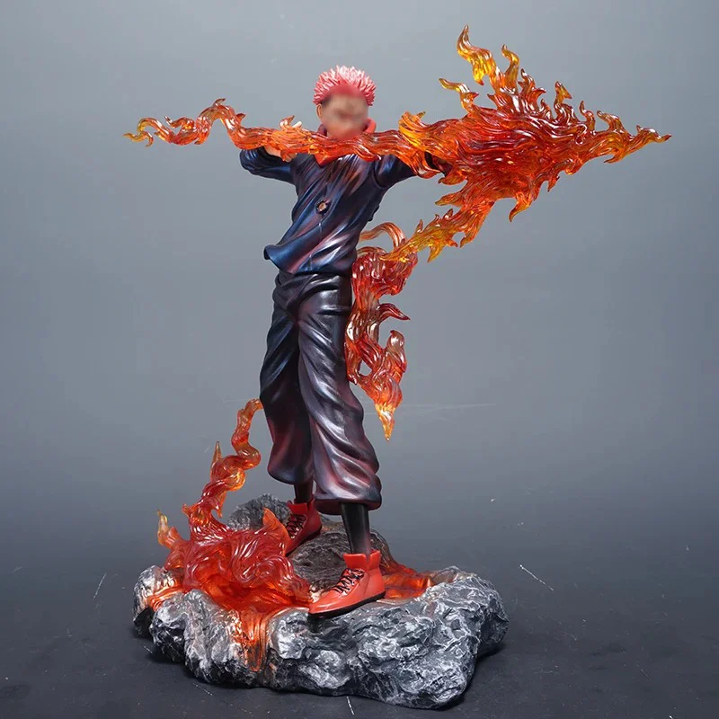 ملك المشدات نموذج Sukuna Yuji Itadori مجموعة جراج شخصيات الحركة الرسوم المتحركة الطرفية دليل سطح المكتب حلية أنيمي الهدايا اللعب