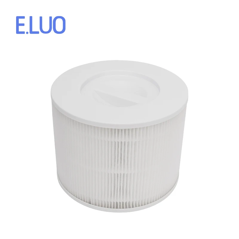 Air Purifier Filters Cylinder Filter Replacement For Levoit Core 300-RF H13 HEPA and Activated Carbon High-Efficiency Pre-Filter