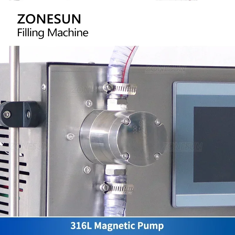 เครื่องบรรจุของเหลว ZONESUN ZS-G25A2 ปั๊มแม่เหล็กสำหรับของเหลวที่มีฤทธิ์กัดกร่อน อัตราการไหลสูง