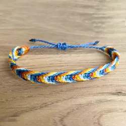 Aroace pride Square knot Bracelet or anklet LGBTQA+ jewelry gift for couple pride people