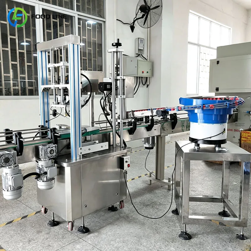 Bottle Capper Machine Automatic Rotary Capping Equipment Screw Bottle Sealer For Production Customized