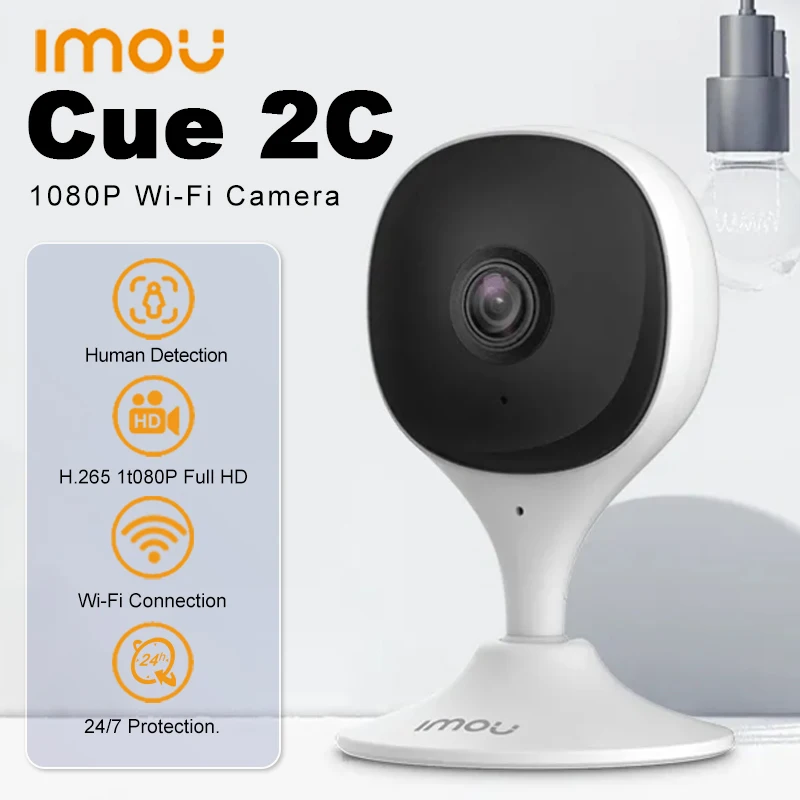 IMOU Cue 2C H.265 1080P Security Action Indoor Camera Monitor Night Vision Device Video Mini Surveillance Wifi Ip Camera