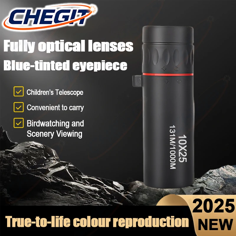 New 10X25 Hd Monocu…