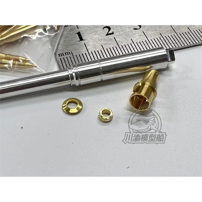 1/35 Schaal Metalen Vat Snuit Rem Shell Kit voor Takom 2046/2047 Sd.Kfz.182 King Tiger Model Kit # CYT142