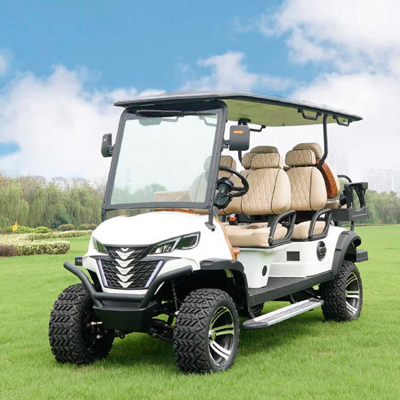 Affordable club 2 4 6 seater chinese electric golf cart car for sale 72V lithium custom comfortable 4 seats electric golf carts