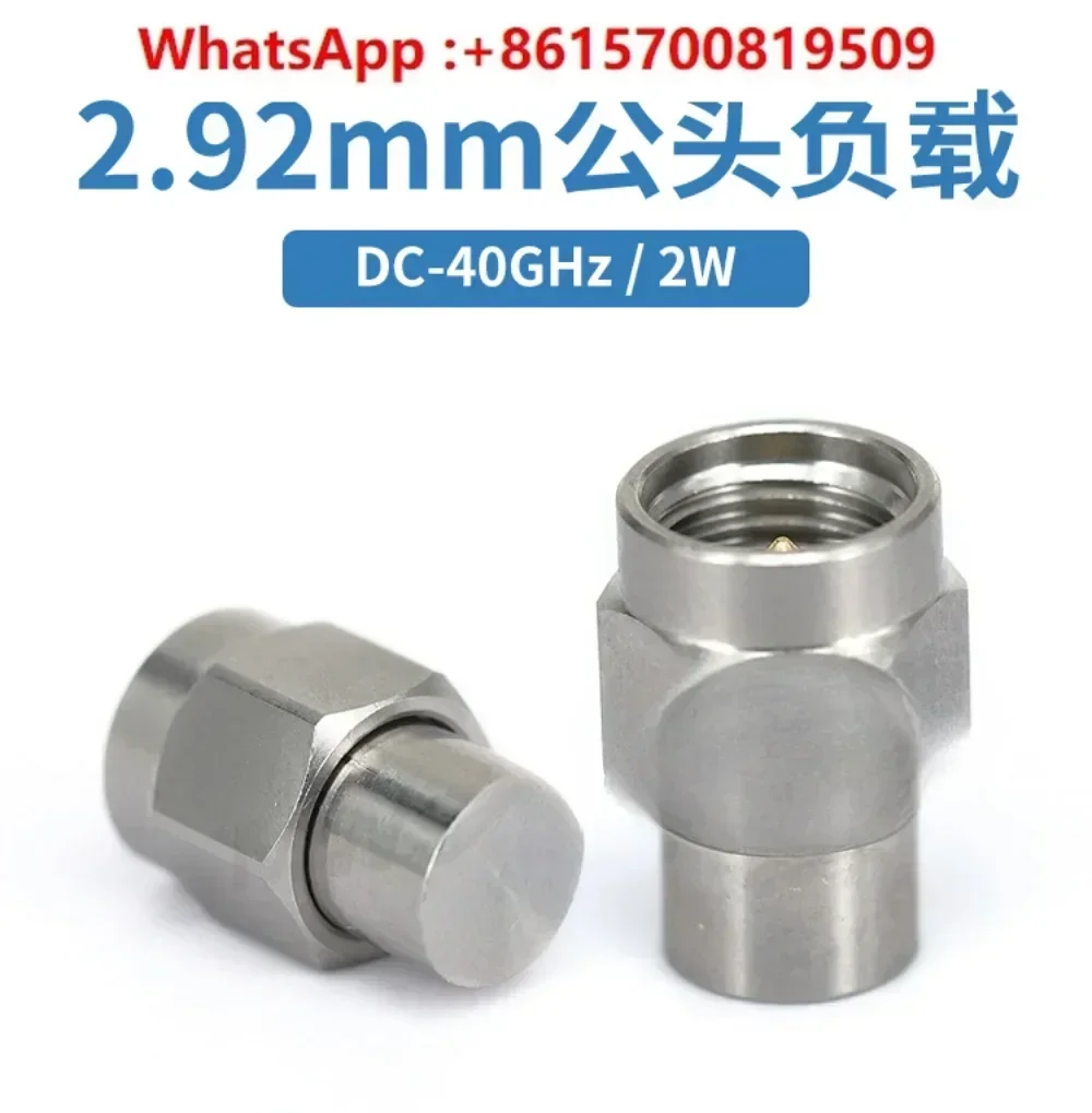 2.92Mm male load, RF coaxial matching 50 Ohm 2W 40GHz 2.92-J-03