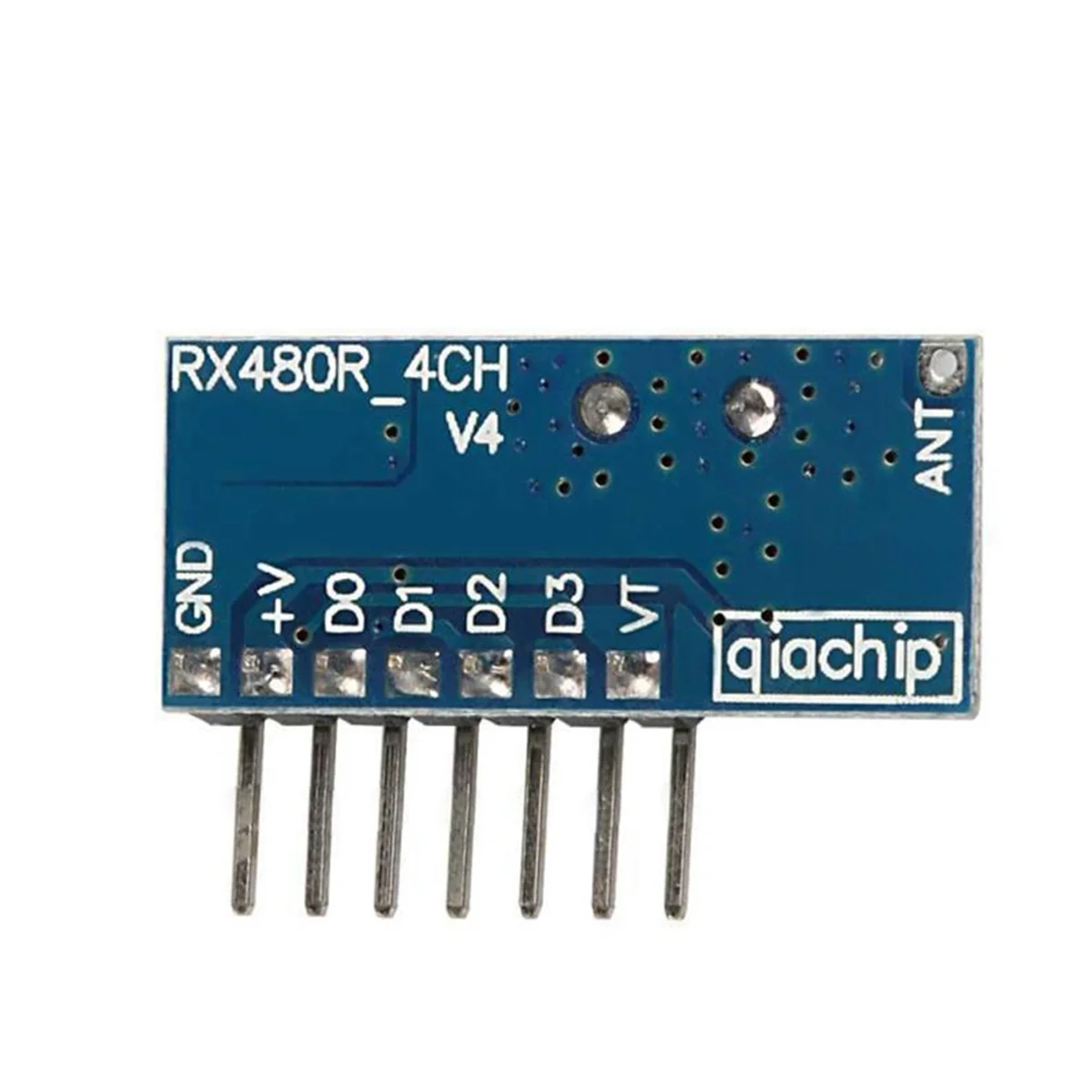 Décodage sans fil smile hétérodyne, technologie de réception et mise en œuvre, récepteur de décodage de sortie à 4 canaux pour télécommandes 433 MHz, 433 MHz