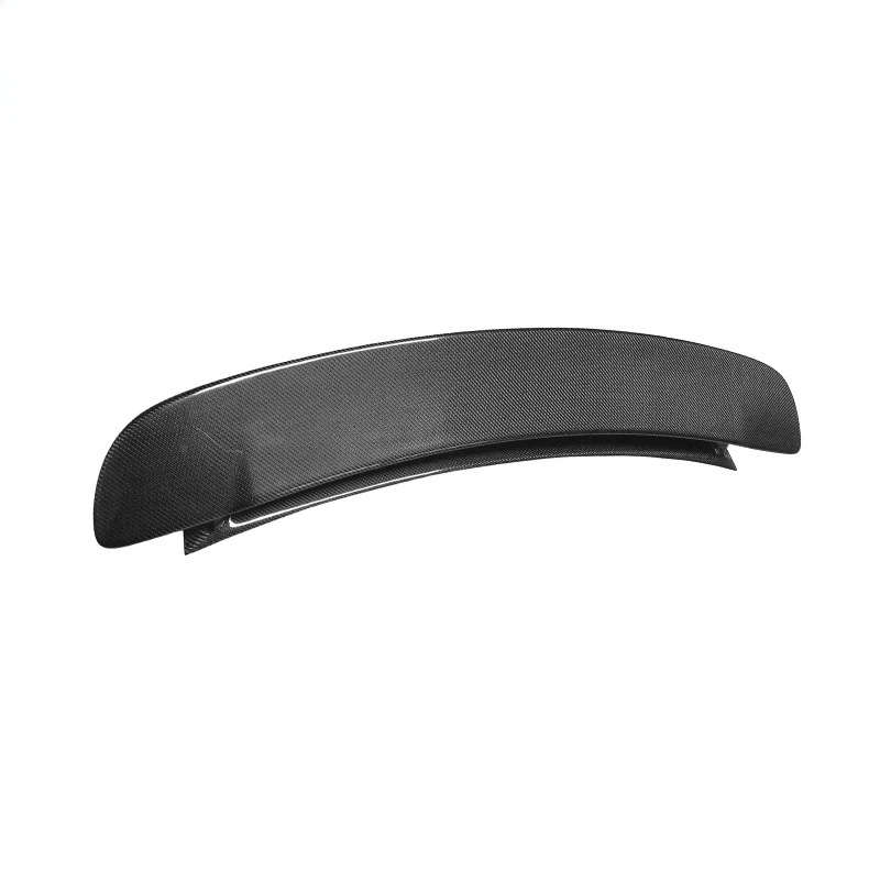 Carbon fiber rear spoiler tail modified double-layer fixed wind wing auto parts