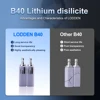 LODDEN 4 개/상자 유리 세라믹 리튬 디실리케이트 B40 블록 CAD CAM Sirona Cerec 치과 재료 용 치과 실험실 LT/HT 3