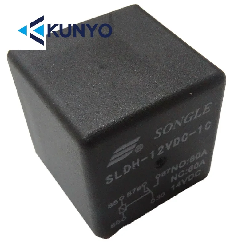 

SLDH-12VDC-1C Relay 5 pin Convert 60A 12v relay price