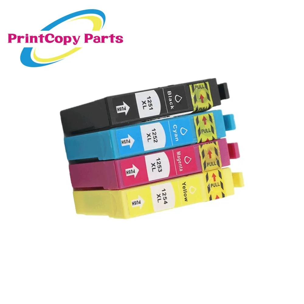 T1251 T1252 T1253 T1254 Compatible Ink Cartridge for Epson Stylus NX125 NX127 NX130 NX230 NX420 NX530 NX625 Workforce320 323