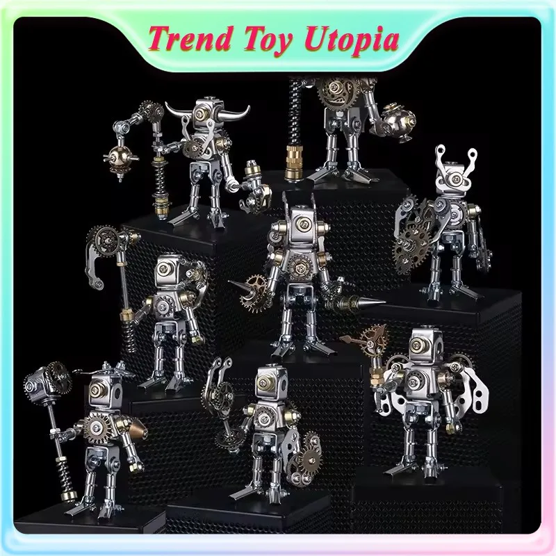 

Mechanical Saints 3d Metal Puzzle Diy Building Blocks Fashionable Handmade Assembly Models Surprise Blind Box Childrenadult Gift