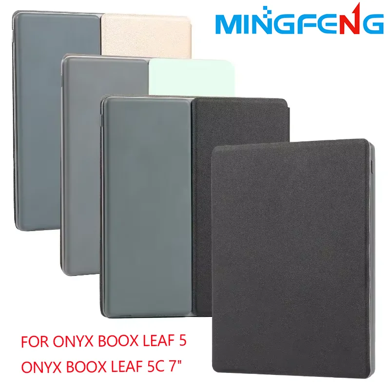

Slim Magnetic Adsorption Cover For Onyx Boox Leaf 5 Leaf5 7" eBook Case Smart Flip Book Coque For Boox Leaf 5C Funda