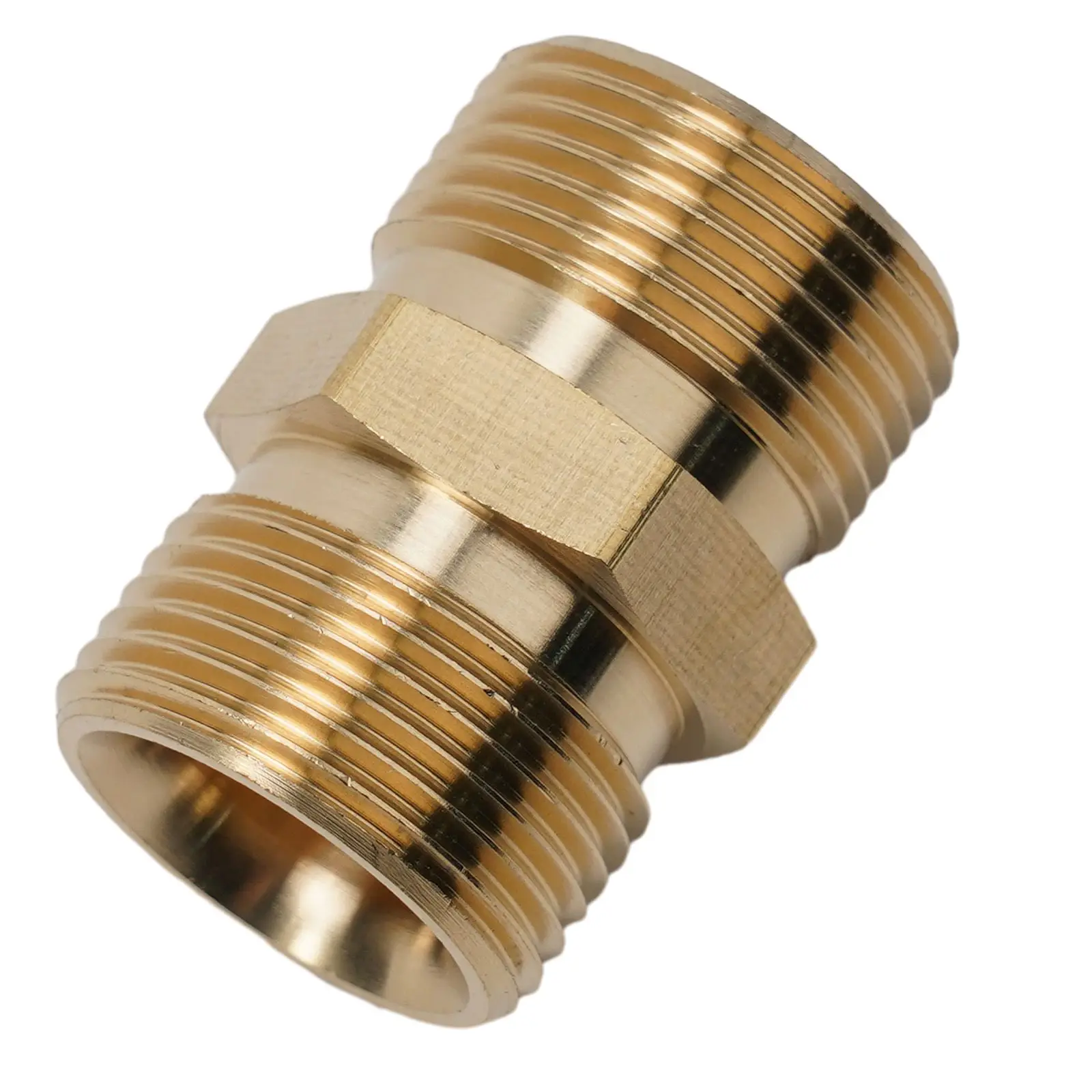 Car Cleaning Hose Connector Male Adapter For Quick Fitting M22/14mm M22/15mm Male Thread For Hose Reels Brand New