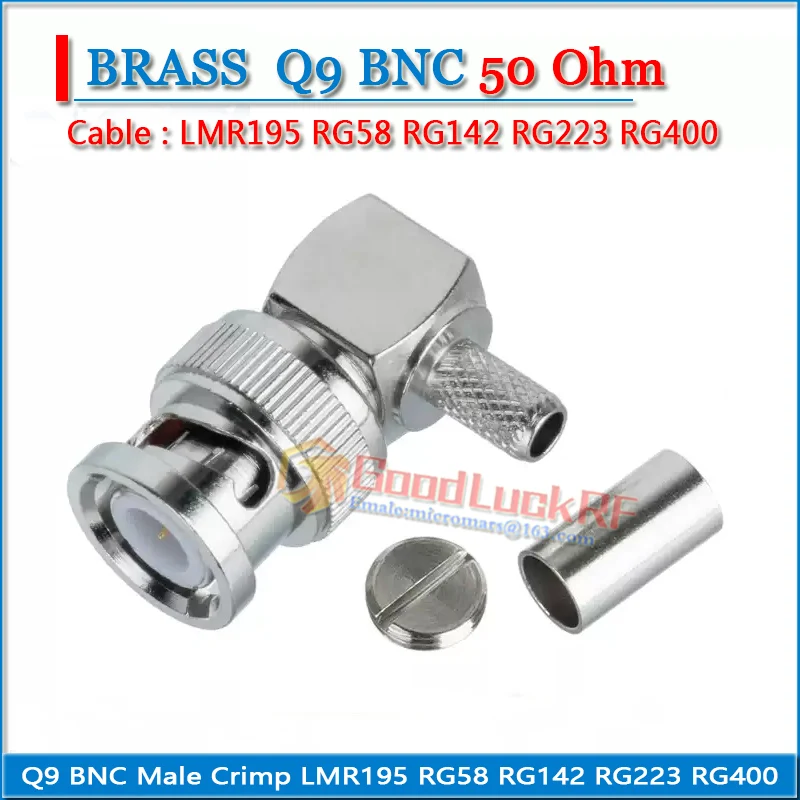 Q9 Bnc Male 90 Degr…