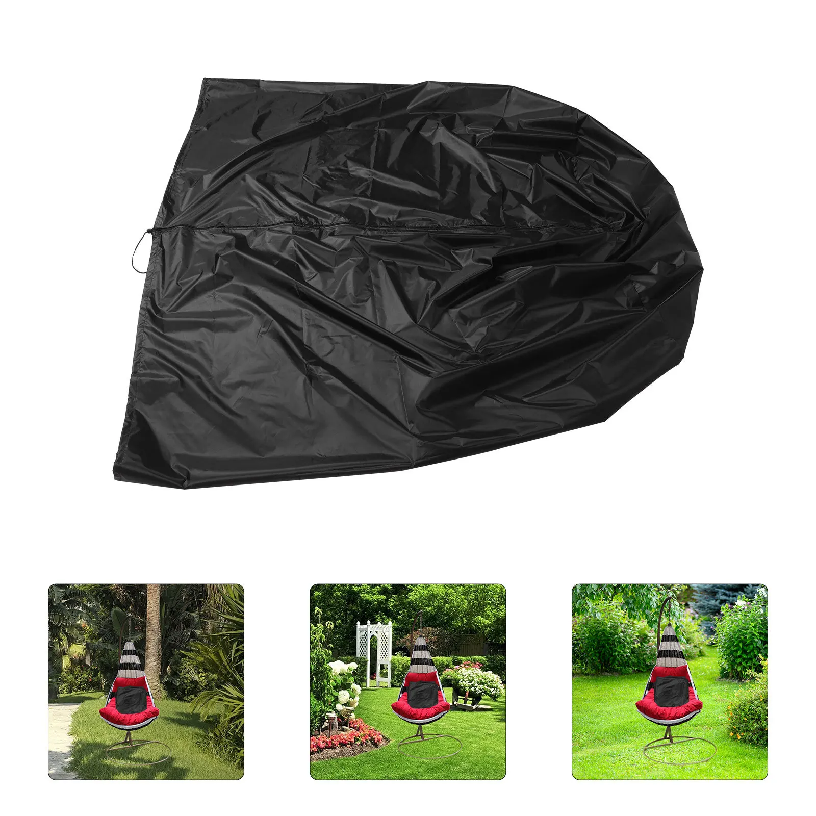

Outdoor Egg Chair Cover Waterproof Patio Furniture Protector Full Coverage Sturdy Construction Easy Setup Fade Resistant