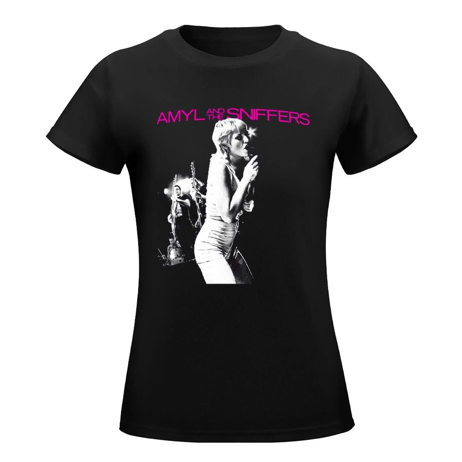 Amyl and The Sniffers T-Shirt tees korean fashion kawaii clothes anime clothes t-shirt dress for Women graphic