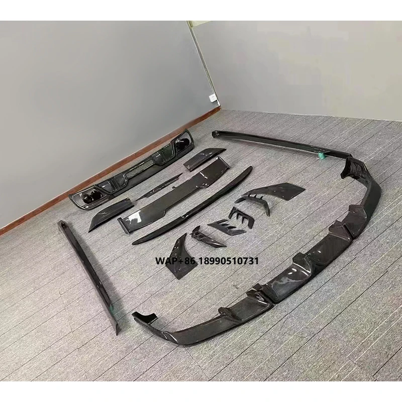 

Wholesale LD Style Carbon Fiber Front Lip for X6m F96 Front Bumper Lip