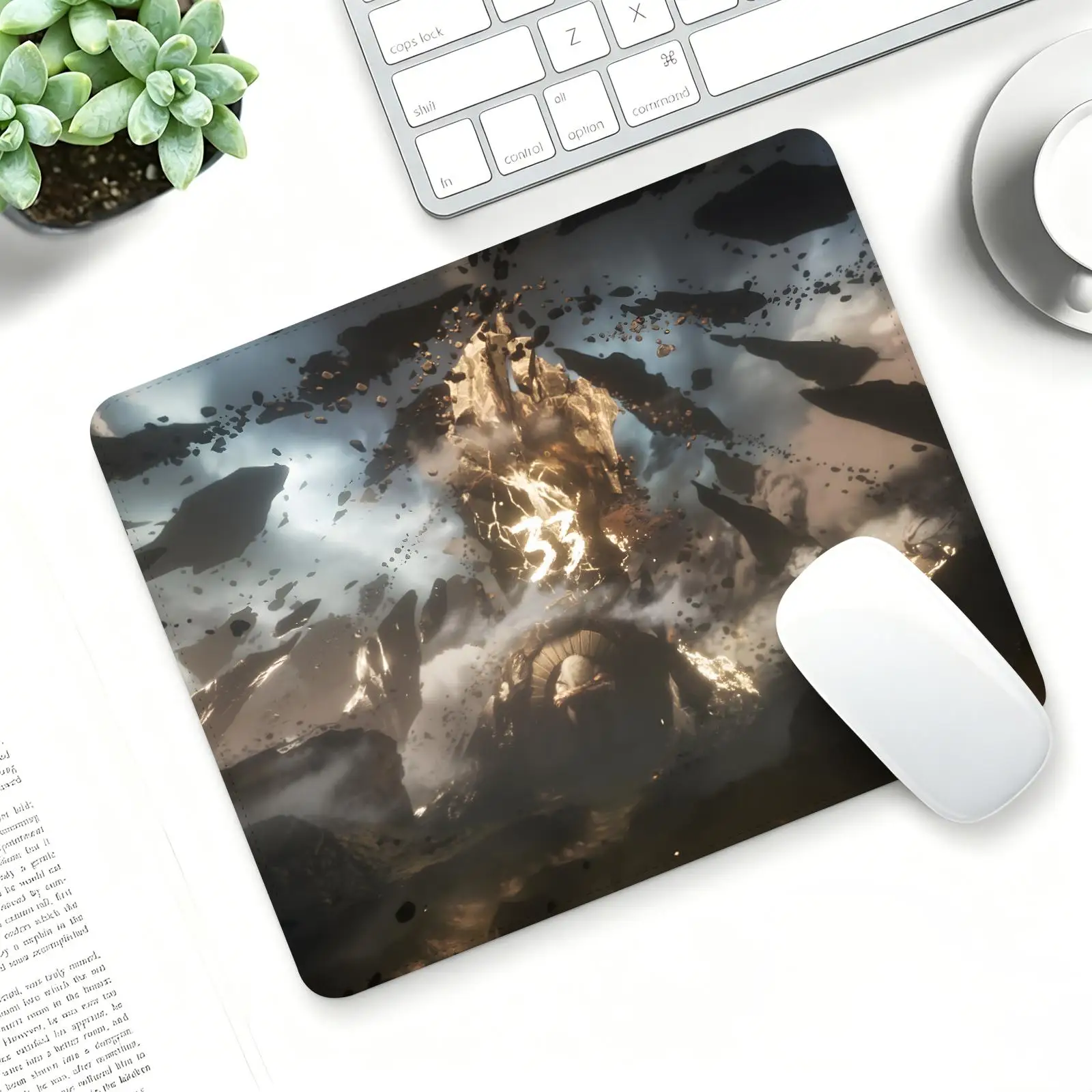 Regular gaming mouse pad Clair Obscur Expedition 33 S/M/L size Office mouse pad Laptop desk mat Stitched edge mouse pad
