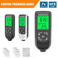 HW-300PRO Car Paint Thickness Gauge 0-2000UM Fe & NFe Paint Thickness Tester Manual Coating Meter Automotive Tools