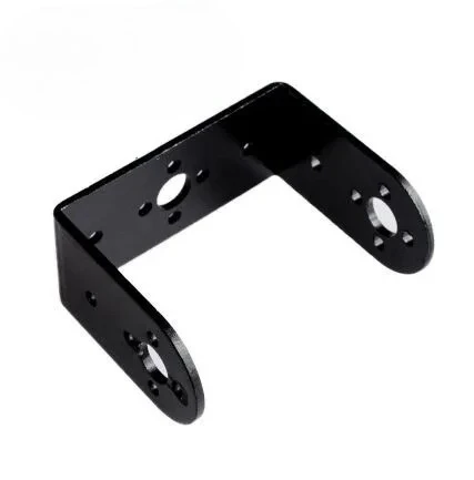 1pcs Standard steering gear bracket double-axis servo bracket robot multi-function oblique U-shaped L-shaped beam bearing
