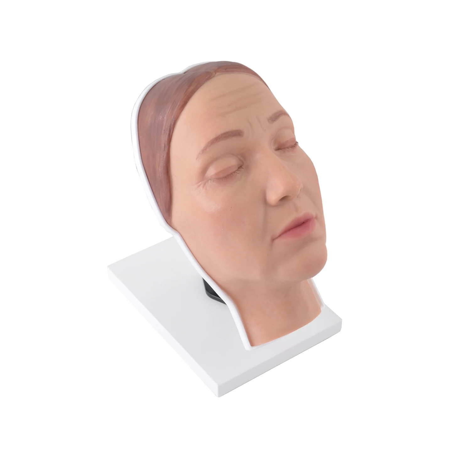 Facial Injection Mannequin Model Head Dermal Injection Manikin Head Female Model