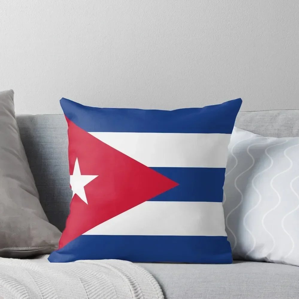 

Flag of Cuba Throw Pillow luxury sofa pillows Pillowcases Bed Cushions Custom Cushion Photo pillows decor home pillow