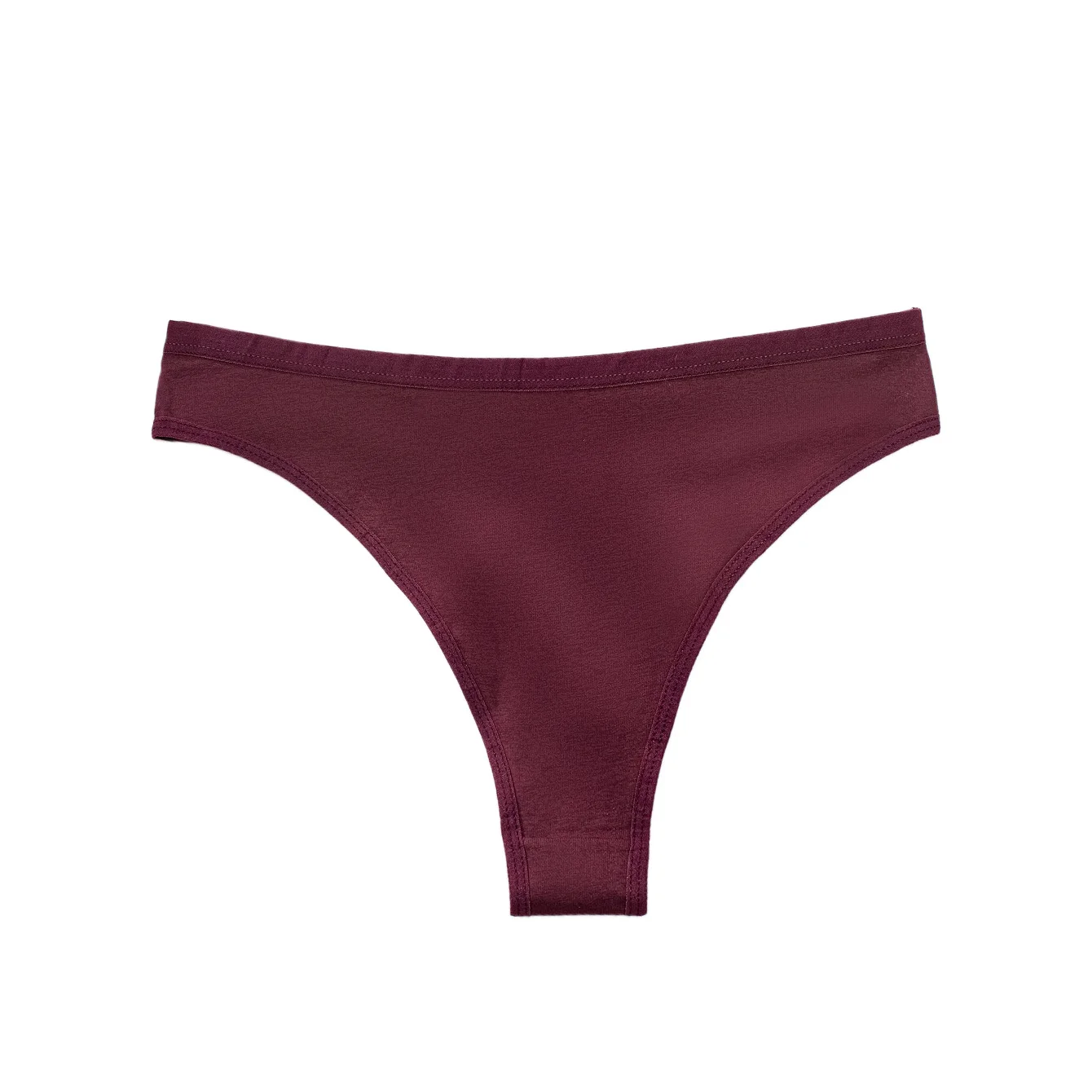 섹시하고 틈새시장을 위한 편안하고 자극적이지 않은 여성용 끈 팬티와 속옷 6쌍