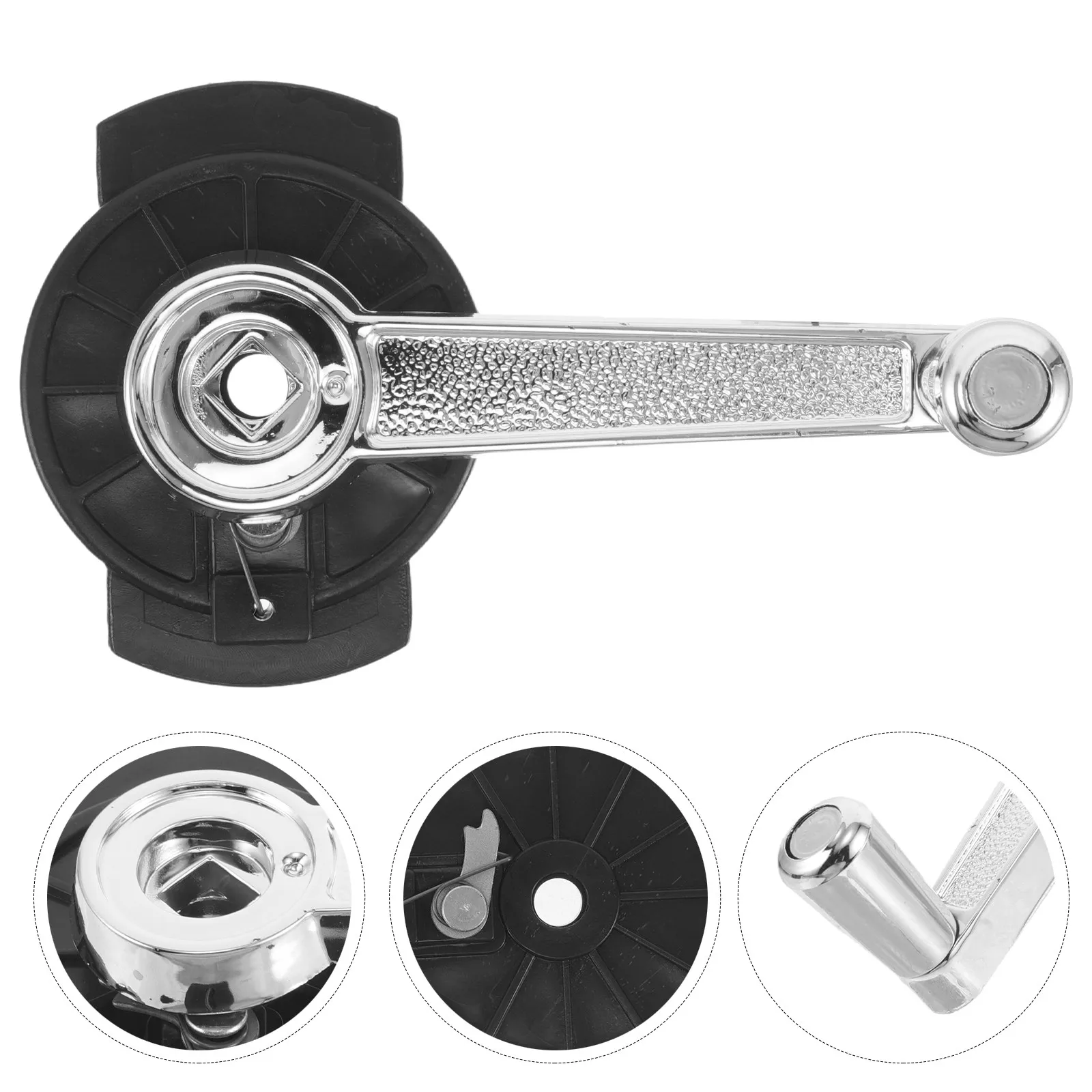 2Pcs Patio Umbrella Hand Crank Core Heavy Duty Replacement Core for Garden Banana Parasols Manual Lift System Smooth Operation