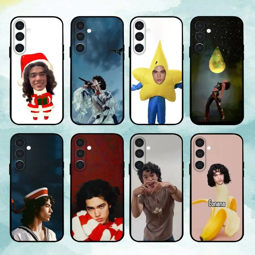 

Funny Singer-C-Conan Gray Phone Case For Samsung A73,A21s,A22,A31,A32,A52,A53,A71,A80,Soft Black Shell